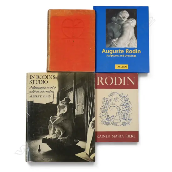 FOUR PUBLICATIONS ON INTERNATIONAL SCULPTURE - RODIN (3) AND GAUDIER-BRZESKA